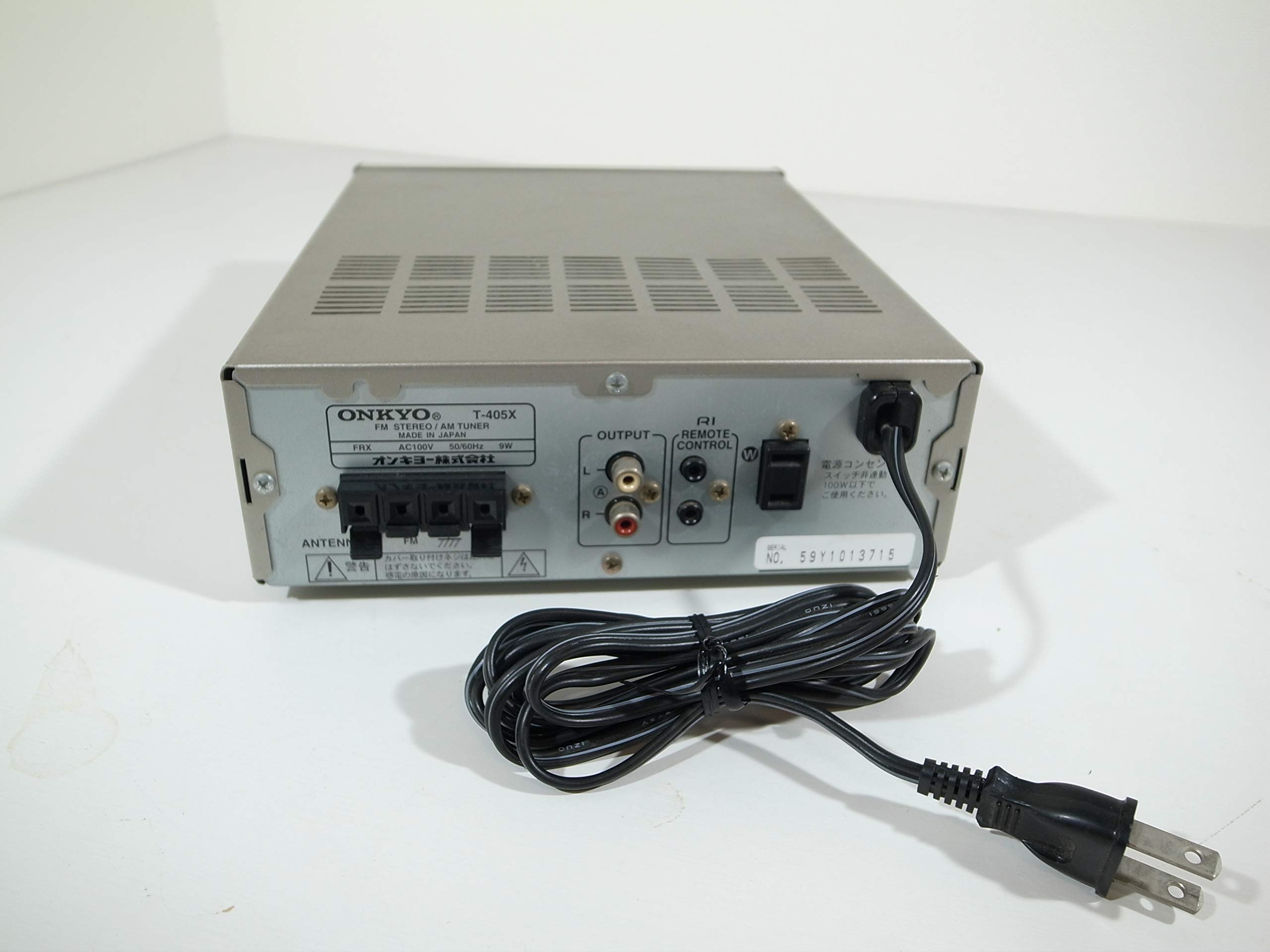 Amazon.co.jp: ONKYO オンキョー T-405X FMステレオ AMチューナー (AM