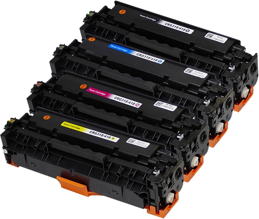 Amazon.co.jp: 【横トナ】キヤノン(Canon)用 CRG-318 互換トナー 4色