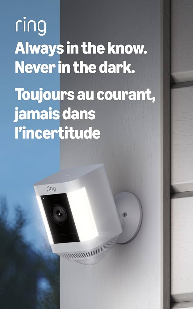 Amazon Official: Introducing Ring Spotlight Cam Plus, Battery