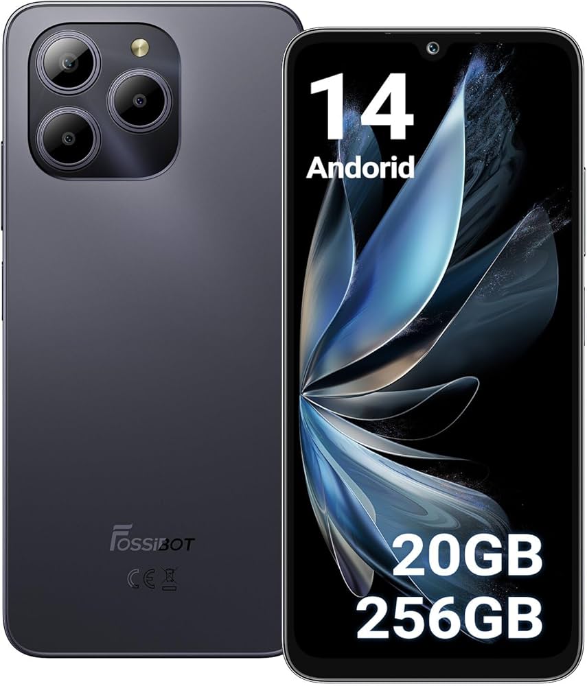 Amazon | FOSSiBOT S2 SIMフリー スマートフォン本体 20GB+256GB/1TB