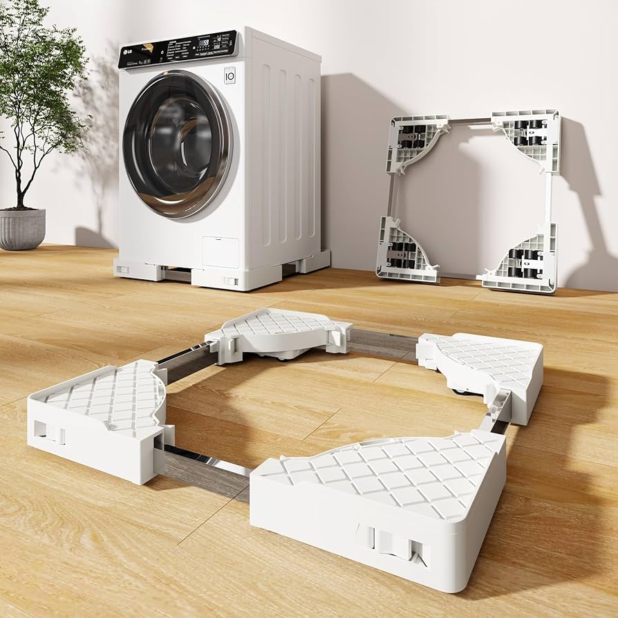 Amazon.co.jp: 洗濯機 台 移動式洗濯機パン 洗濯機かさ上げ 隠し