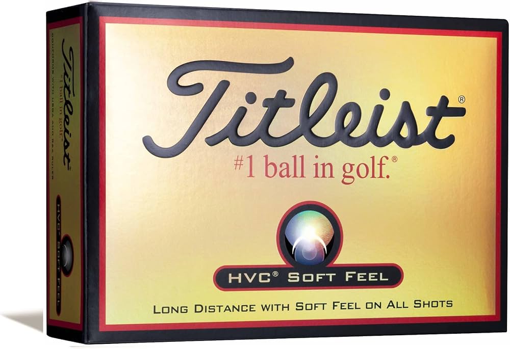 Amazon.co.jp: TITLEIST(タイトリスト) ゴルフボール HVC SOFT FEEL 2