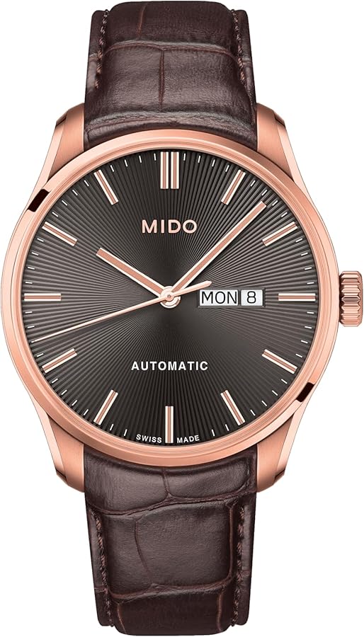 Amazon.com: MIDO Belluna Sunray - Swiss Automatic Watch for Men