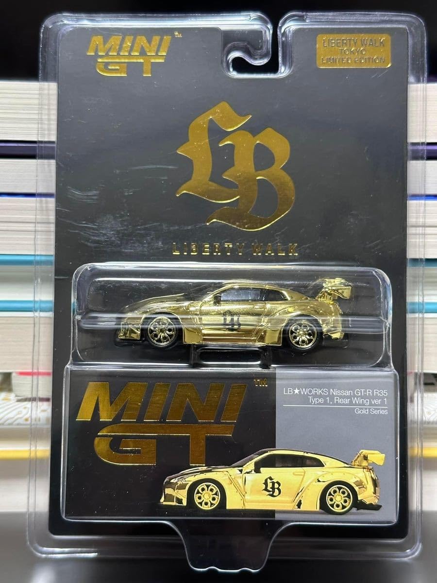 Amazon.co.jp: リバティーウォーク原宿限定 MINI GT 164 LB WORKS GT-R