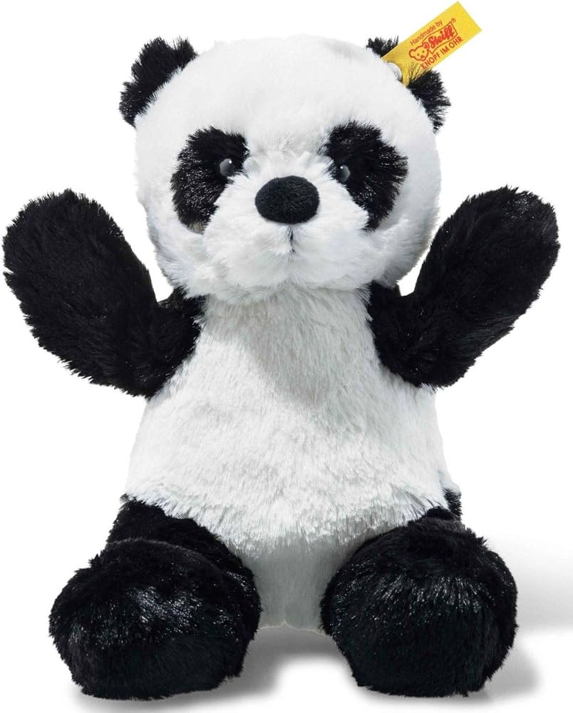 Amazon.com: Steiff Soft Cuddly Friends Ming Panda : Toys & Games