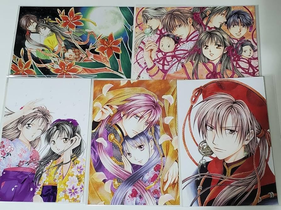 Amazon.co.jp: ふしぎ遊戯 玄武開伝 ポストカードセット : 文房具