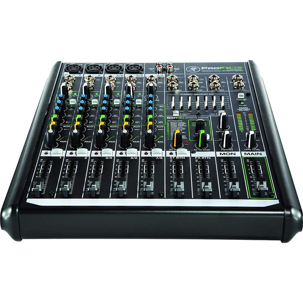 マッキー ProFX8v2 8チャンネルミキサー USB接続 マッキー ProFX8v2 8