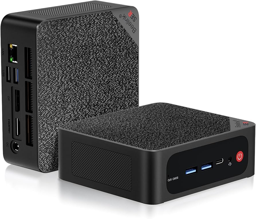 Amazon.com: Beelink Mini PC AMD Ryzen 7 5800H(8C/16T, up to 4.4GHz