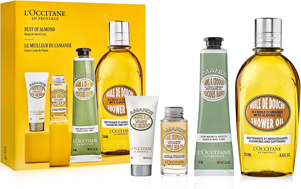 Amazon.com: L'OCCITANE Almond Greatest Hits: Cleansing Shower