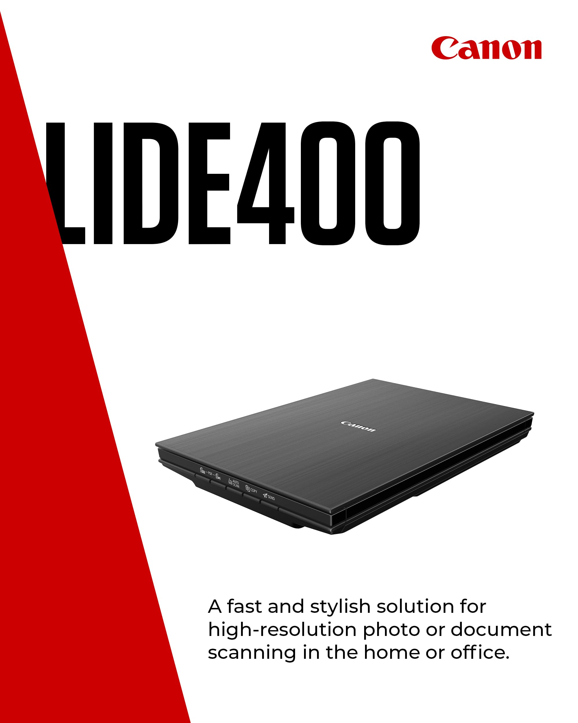 Amazon | キヤノン スキャナーCanoScan LiDE400 ブラック ds-2168059