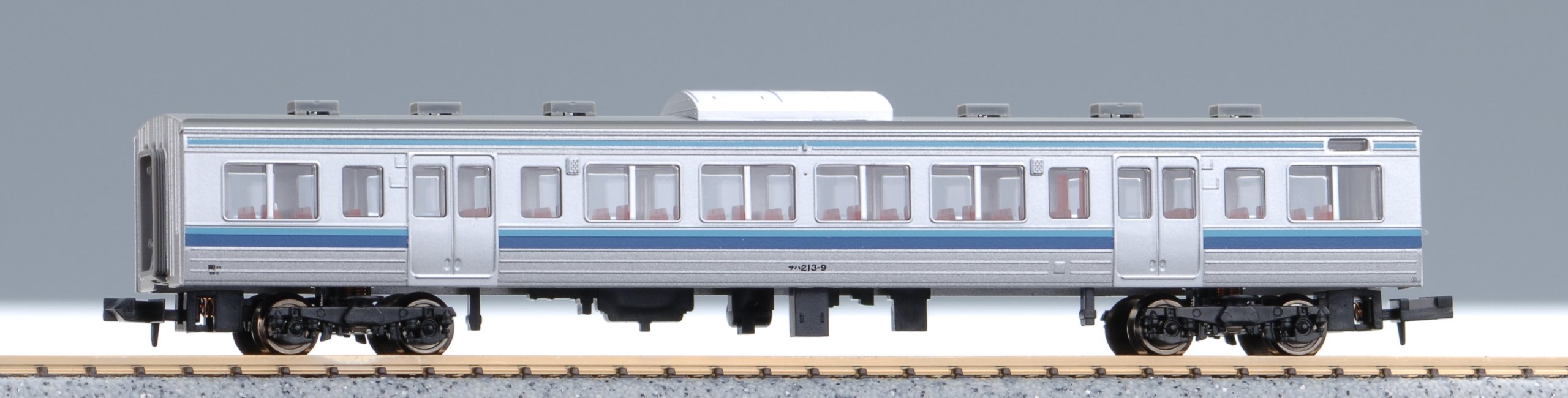 Amazon | マイクロエース Nゲージ 213系 桃太郎列車・グリーン6両