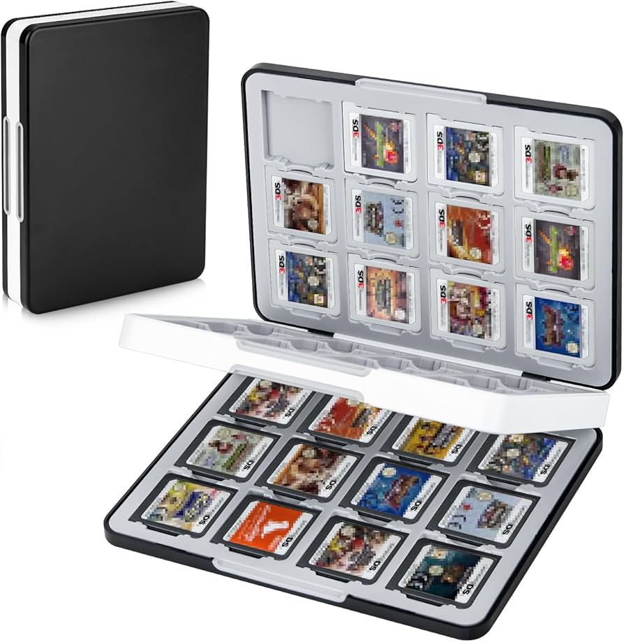 Amazon.co.jp: Homgaty 3DS ソフトケース 48枚 3DS/DS対応 3DSカセット