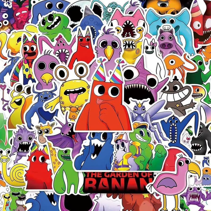 Amazon.co.jp: 【EDEMCO】Garten of Banban Chapter2 ステッカー 100枚