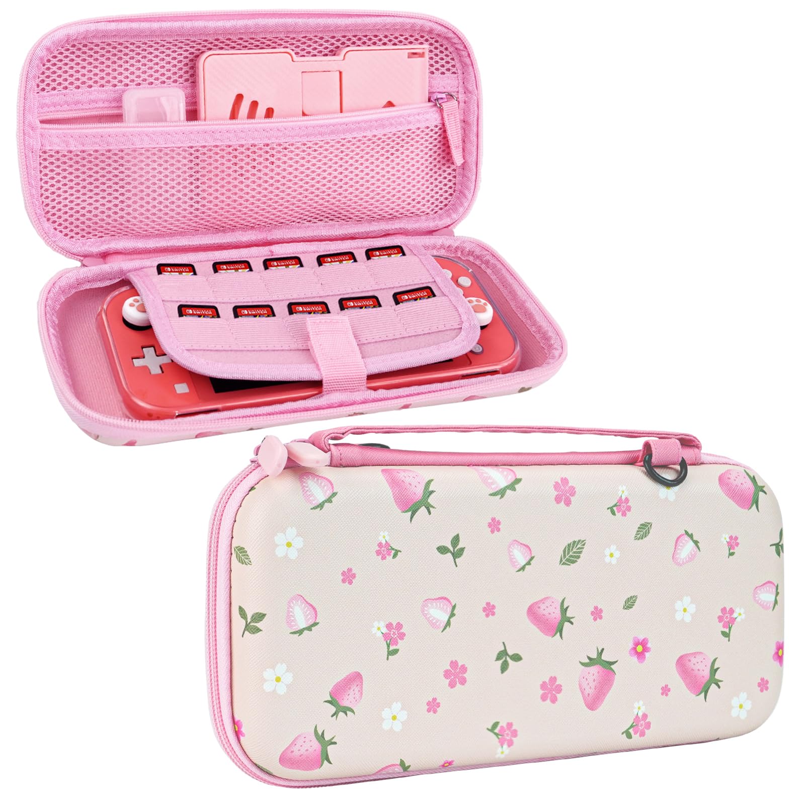 Amazon.com: Switch Lite OLED Case Carrying Case- for Nintendo