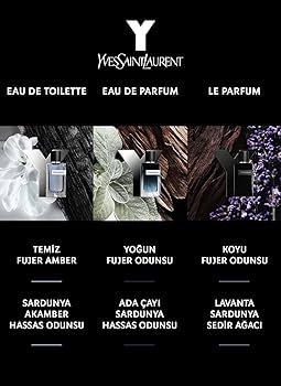 Amazon.com : Yves Saint Laurent Y Le Parfum Men EDP Spray, 3.4