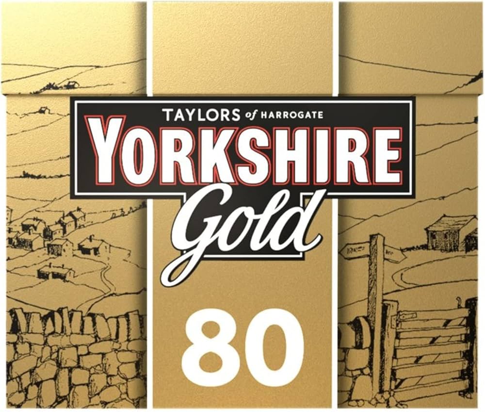 Amazon.co.jp: [Yorkshire Tea] ヨークシャー金80個のティーバッグ250
