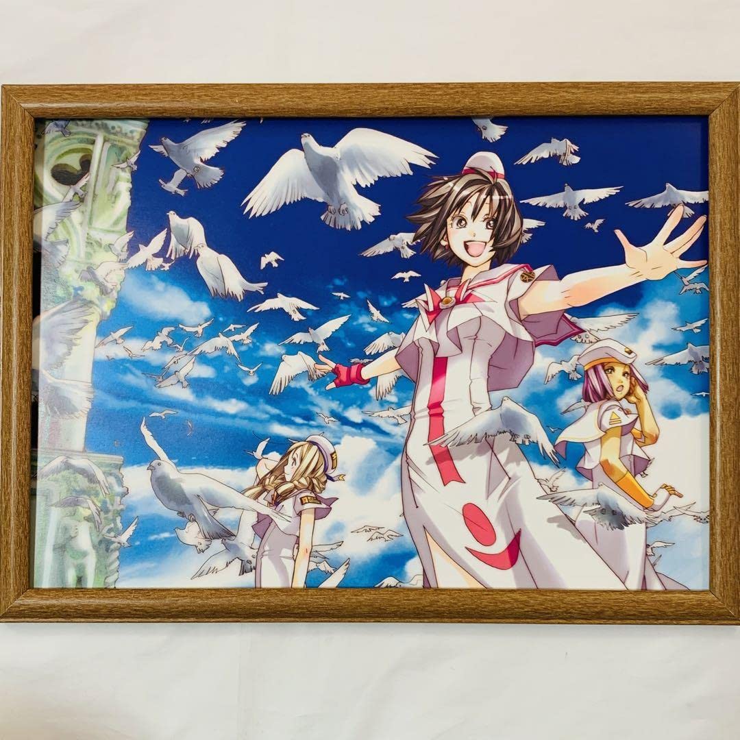 ARIA 複製原画 B4サイズ 額付き 天野こずえ グランマ アリア社長 天野