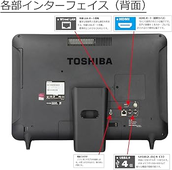 Amazon.co.jp: 中古パソコン 東芝 dynabook REGZA PC D712/V7GBHW