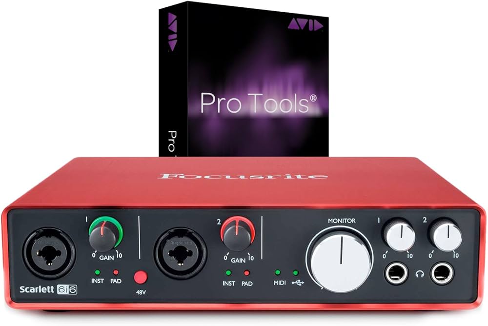 Focusrite Scarlett 6i6 (1st GENERATION) 6 In/6 Out USB 2.0 Audio