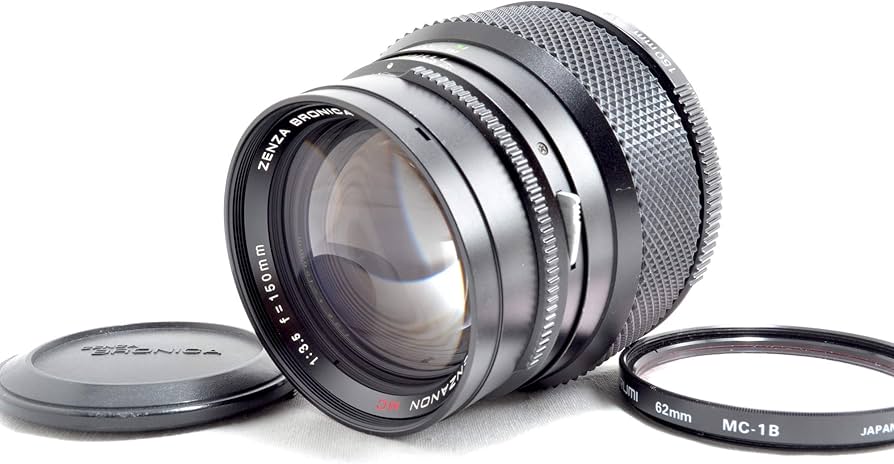 Amazon.com : ZENZA BRONICA ZENZANON MC 150MM F 3.5 Lens with Rear