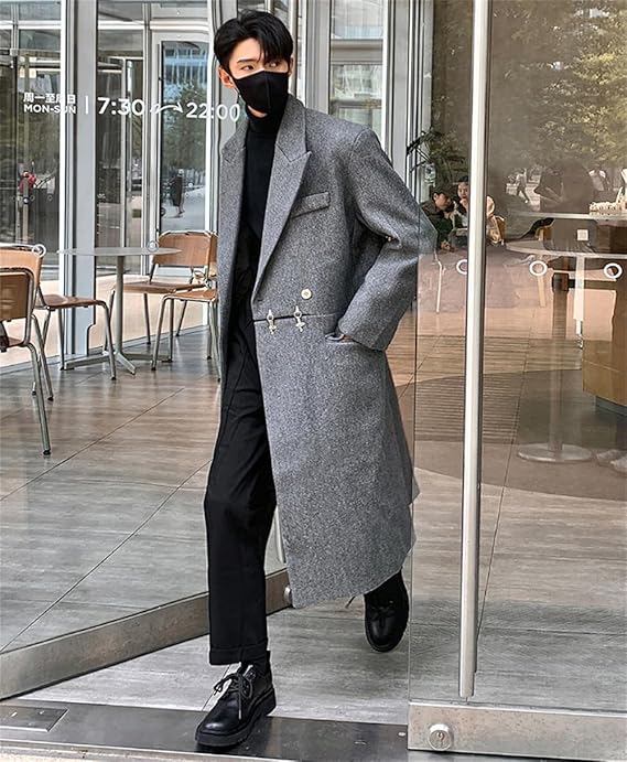 Amazon | [BEIBANG] コート メンズ 冬 ロングコート ゆったり