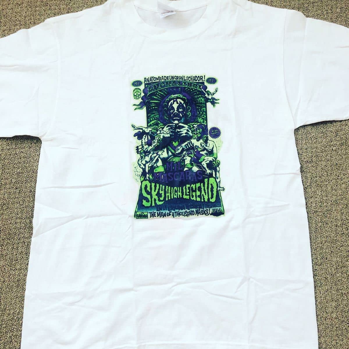 ミル・マスカラス×ロッキン・ジェリービーン コラボTシャツ M ミル