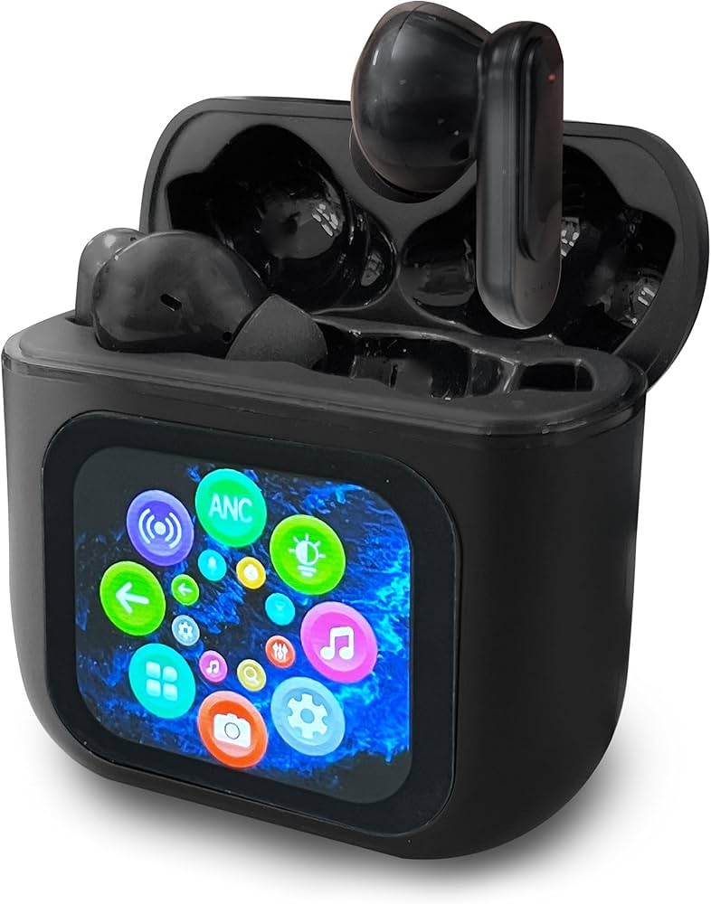 Amazon.co.jp: 【YSN スマートディスプレイ搭載 ANCワイヤレスイヤホン