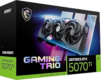 Amazon | MSI GeForce RTX 5070 Ti 16G GAMING TRIO OC PLUS