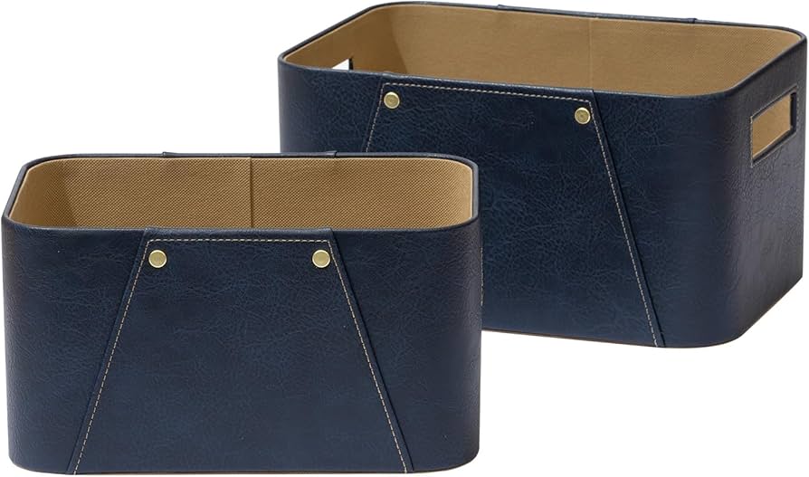 Amazon.com: La Jolie Maison Storage Baskets for Organizing, 2 Pack