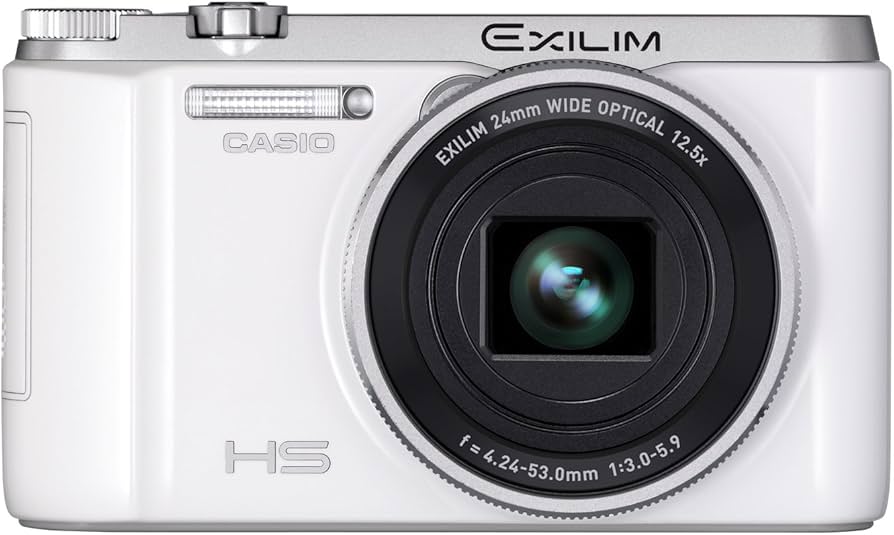Amazon.com : CASIO Digital Camera EXILIM ZR1000 White EX-ZR1000WE