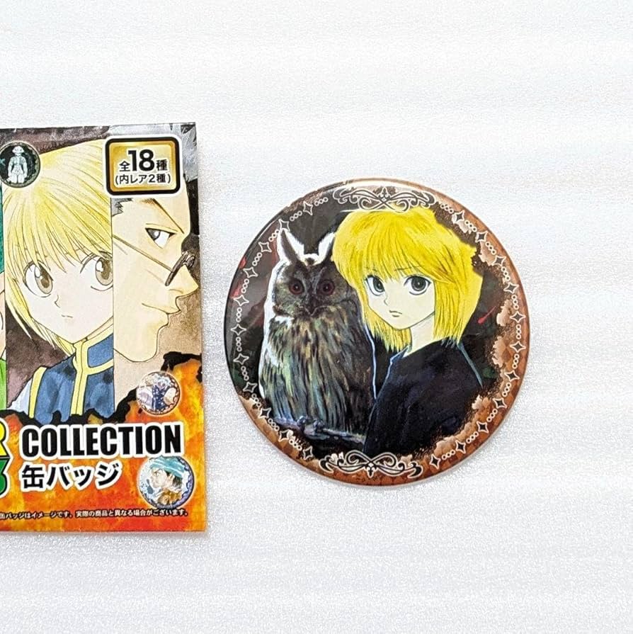 HUNTER×HUNTER J-WORLD ビッグ缶バッジ ゴン キルア HUNTER×HUNTER J