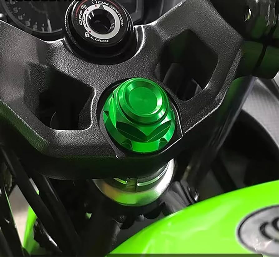 Amazon | オートバイ CNC アルミ フロントフォーク上部 トリプル