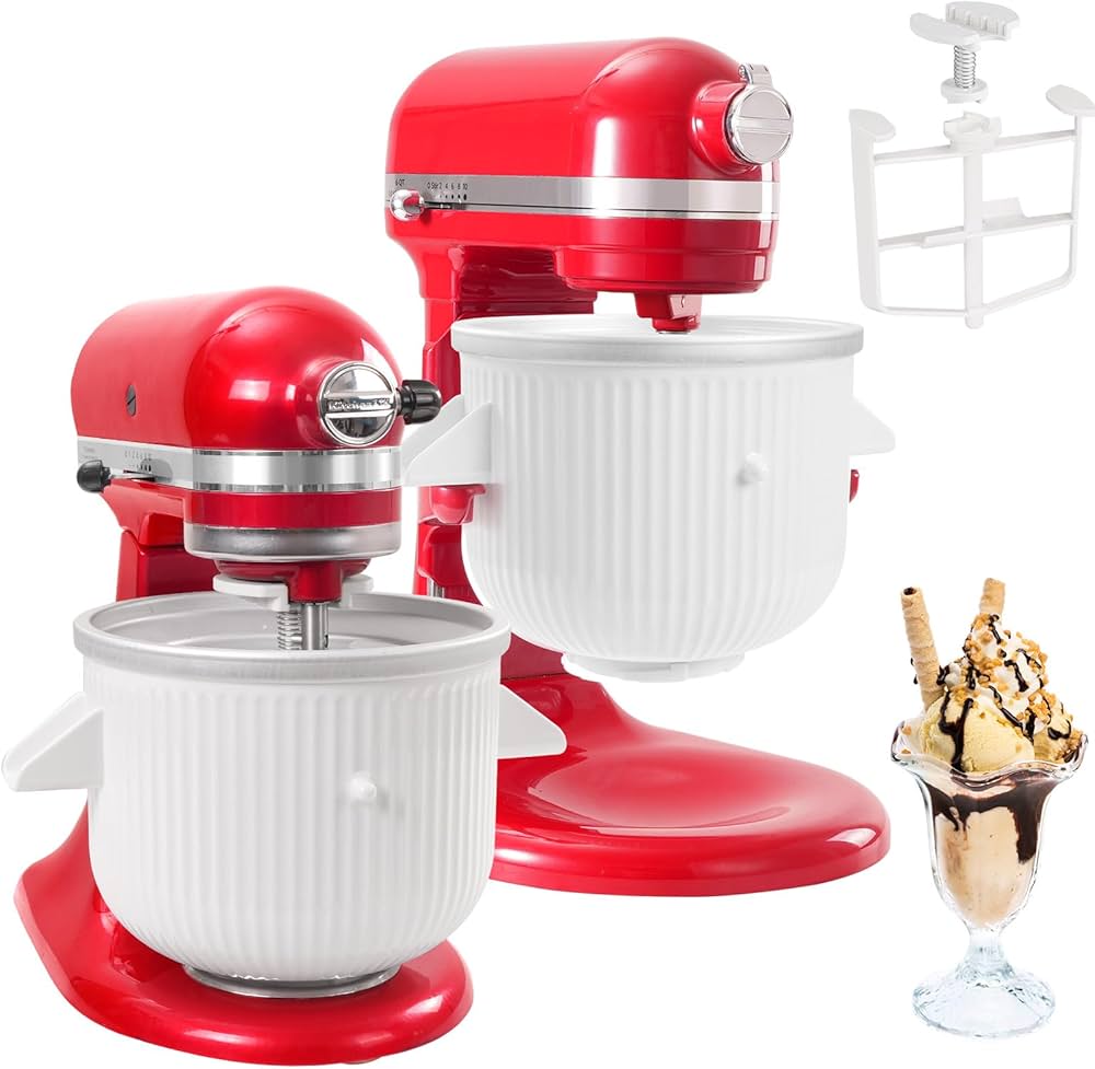 Amazon.co.jp: Kitchenaidスタンドミキサー用アイスクリームメーカー