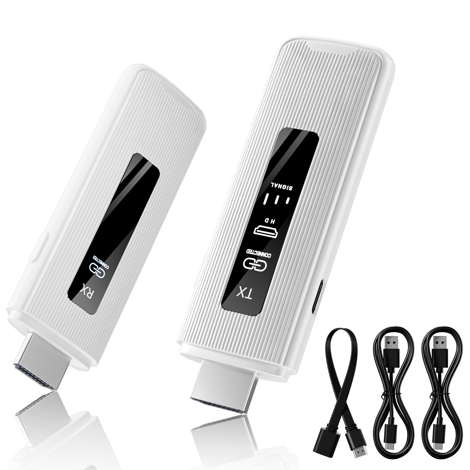 Amazon.co.jp: ICZI ワイヤレスHDMI 送受信機セット hdmi 無線化 LED