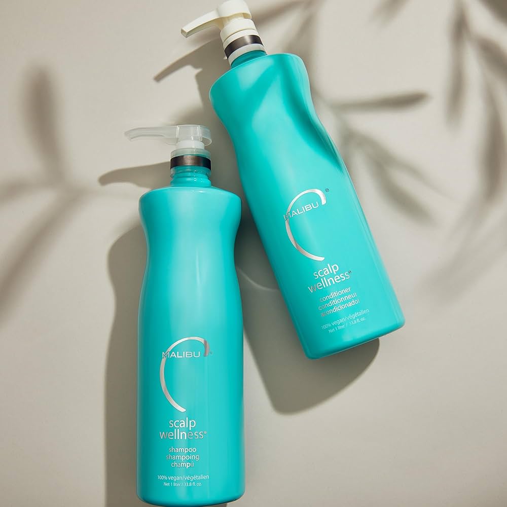 Amazon.com: Malibu C Scalp Wellness Shampoo and Conditioner Set