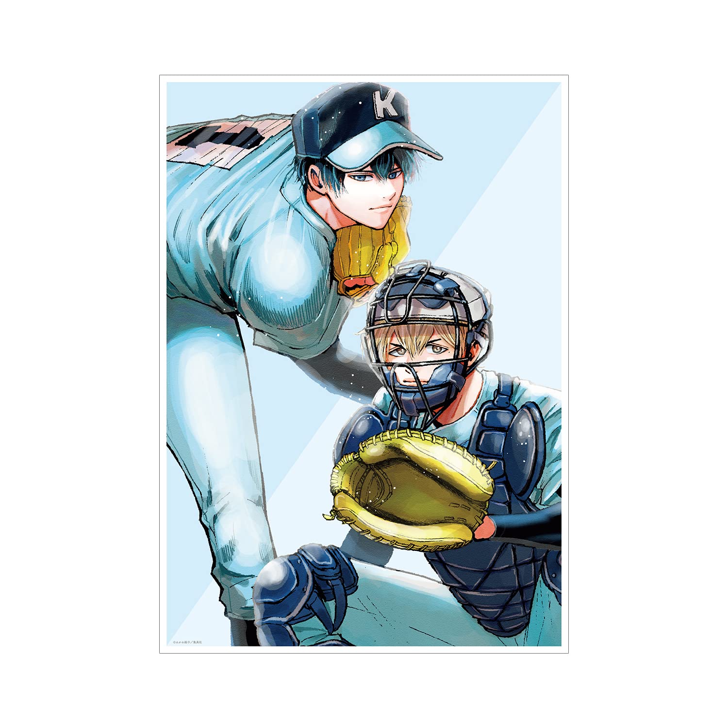 Amazon.co.jp: 忘却バッテリー 清峰葉流火&要圭 11巻表紙イラスト A3