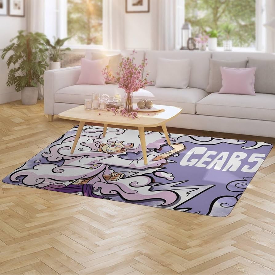 Amazon | カーペット ワンピース ルフィ ONE PIECE ギア5 ラグ