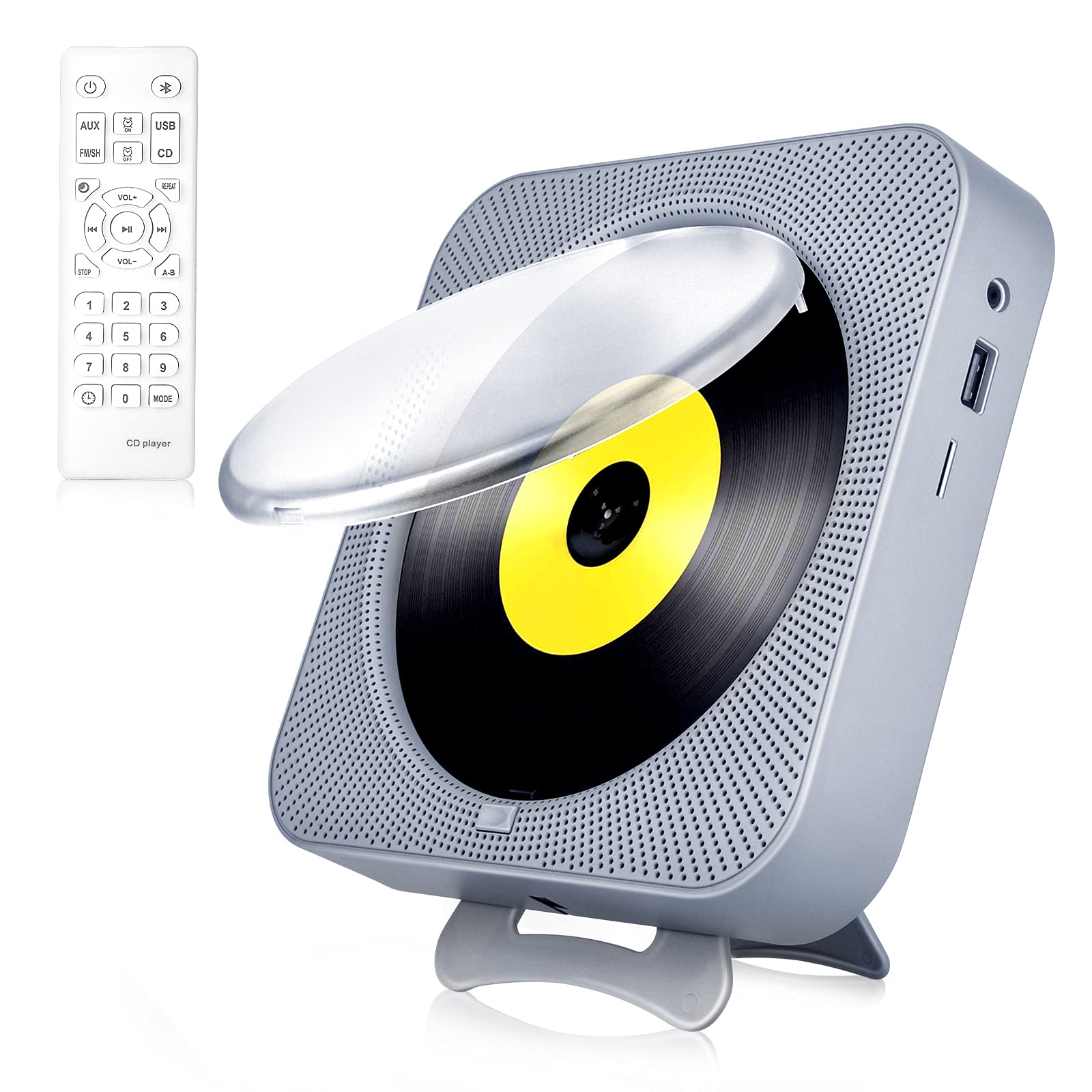 Amazon.co.jp: CDプレーヤー 壁掛け 置き式 CDラジカセ Bluetooth対応