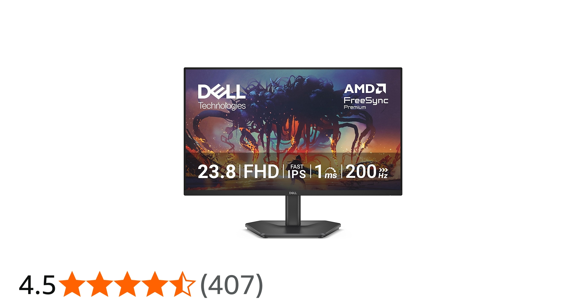 Amazon.co.jp: Dell SE2425HG 23.8-Inch Gaming Monitor (3 Year
