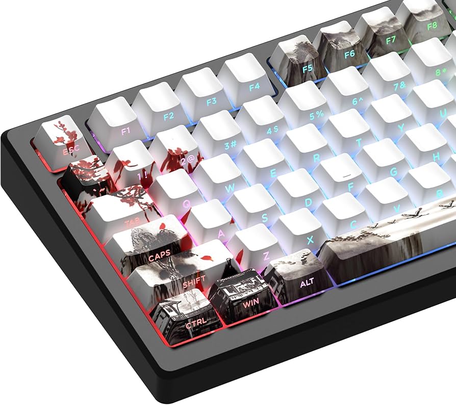 Amazon.com: XVX PBT Keycaps, Custom Keyboard Keycaps 60 75 100