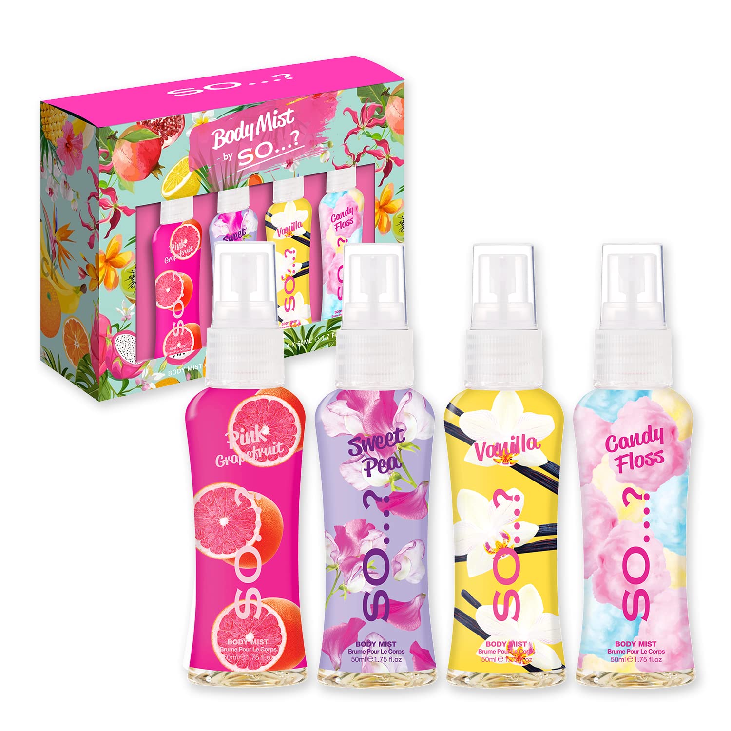Amazon.com : So…? Body Mist Set - Body Spray for Women - Cruelty