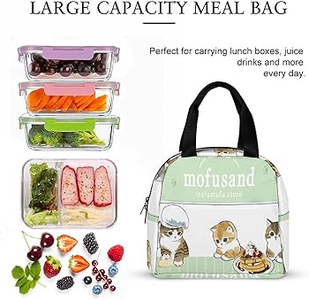 Amazon｜モフ-サンド Mofusand 弁当袋 保冷 ランチバッグ お弁当箱