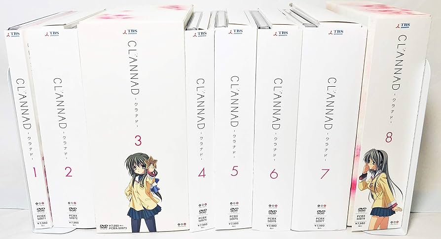 Amazon.co.jp: CLANNAD クラナド 全8巻セット [マーケットプレイス DVD