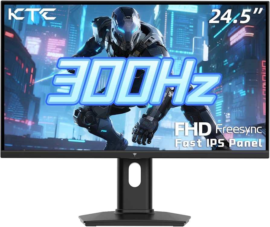 Amazon.com: KTC 24.5 Inch 300Hz Gaming Monitor - FHD 1080P Fast
