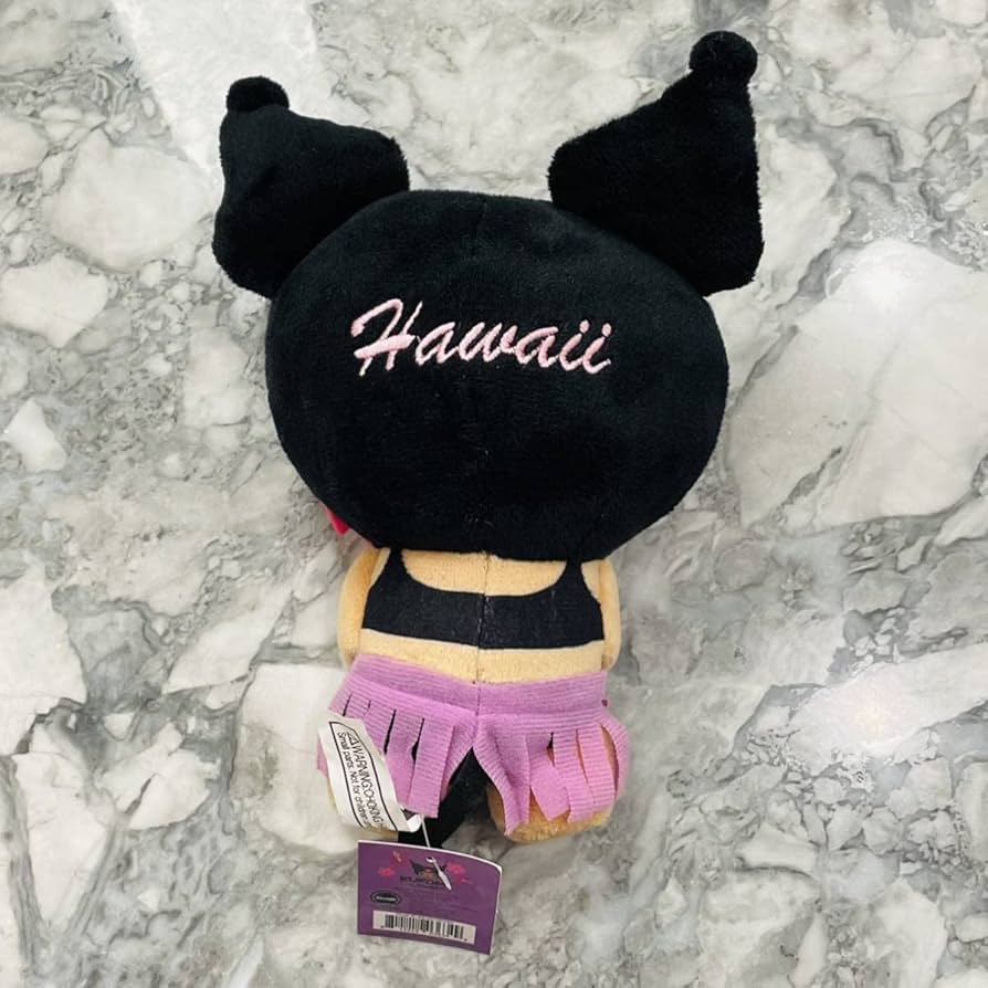 Amazon.co.jp: タグ付ハワイ限定 クロミ 日焼けぬいぐるみ : おもちゃ