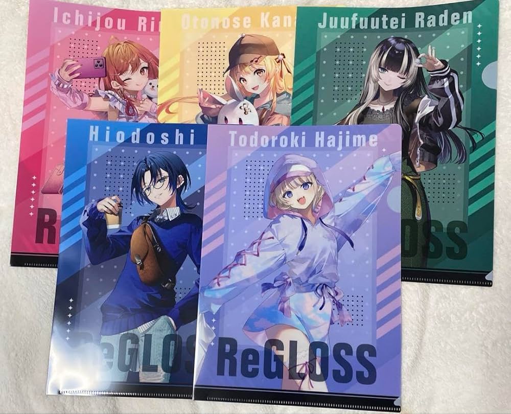 Amazon.co.jp: ホロ・ライブ ReGLOSS リグロス GiGO コラボ