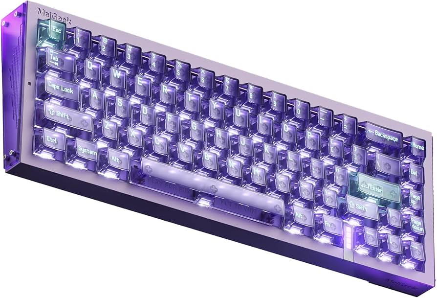 Amazon.com: MelGeek REAL67 Wired Gaming Keyboard with RGB