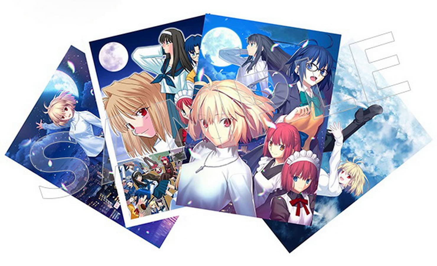 Amazon.co.jp: コミケ99 C99 月姫 クリアファイル 4種 セット TYPE