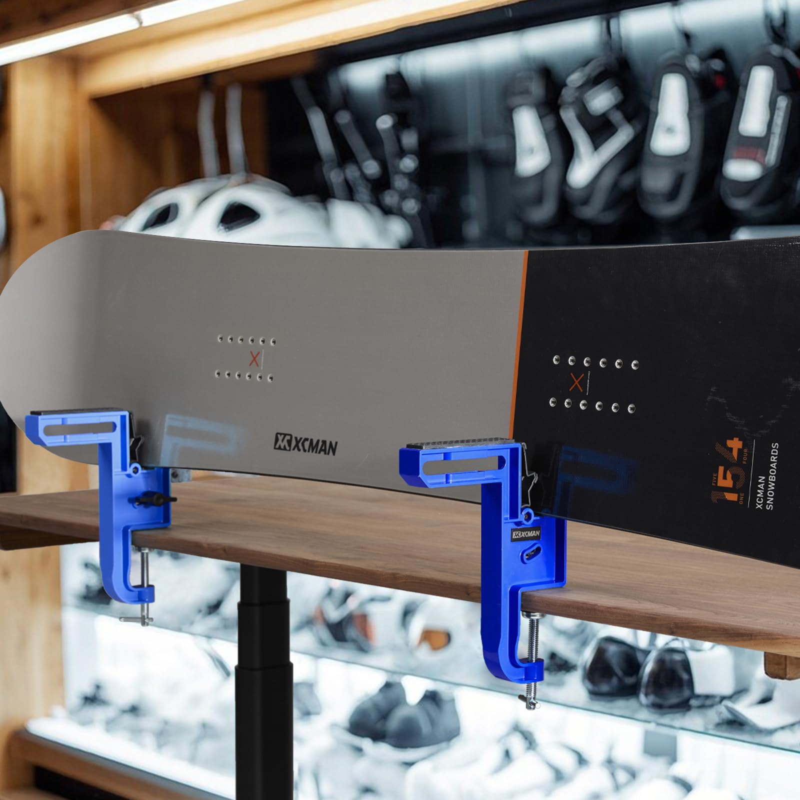 Amazon | XCMANスノーボード用 チューニング バイス ボードグリップ