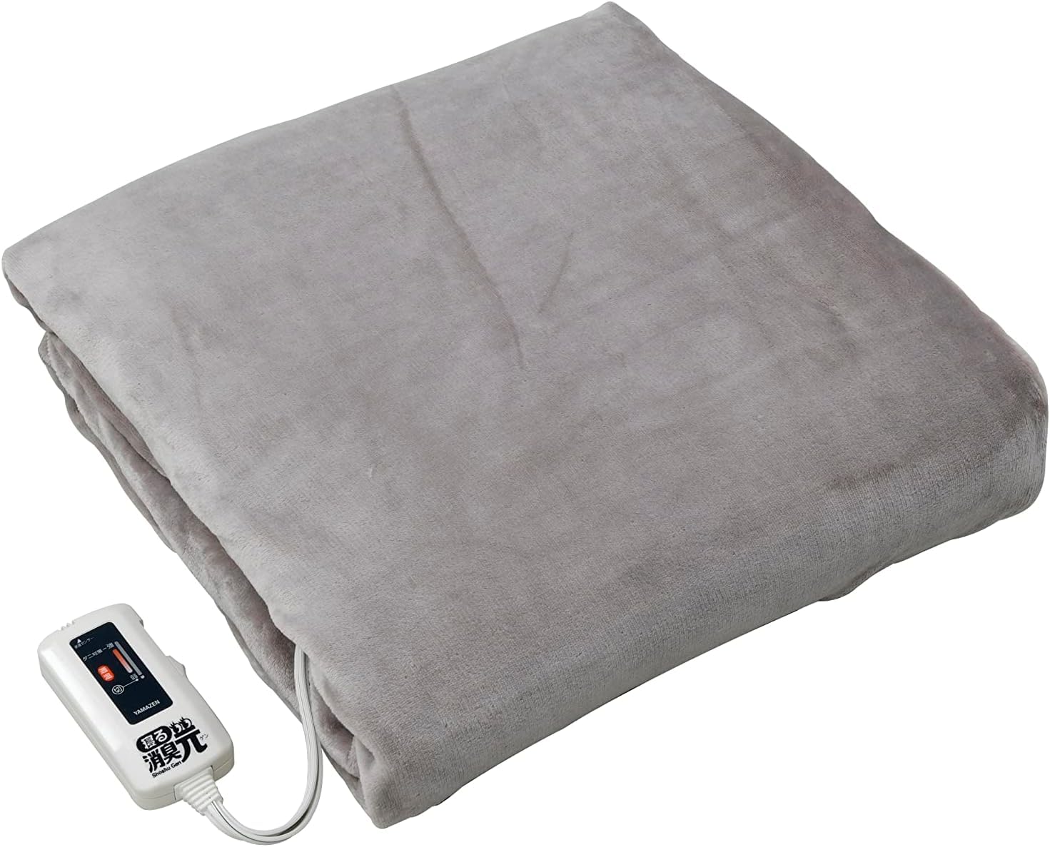 Amazon | [山善] 電気毛布 掛け 敷き 兼用 消臭元 188×130cm 洗える 制
